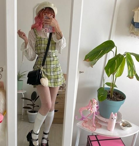 Cottagecore Concert Outfit, Complex Outfits, Loona Concert, Aliexpress Dresses, Kawaii Fashion Outfits, Zooey Deschanel, Alternative Outfits, Really Cute Outfits, Kawaii Clothes