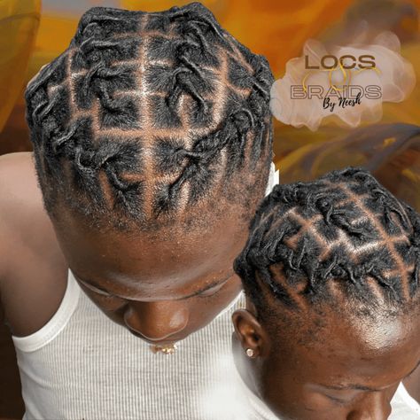 Men’s Starter Loc Styles, Starter Locs Styles Barrel Twist, Starter Locs Barrel Twist Men, Barrel Twist Starter Locs, Starter Locs Styles For Men, Barrel Twist Short Locs, Barrel Braids On Locs Men, Male Loc Styles Medium, Starter Locs Barrel Twist