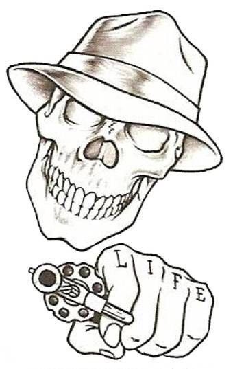 Easy Tattoo Drawings, Beginners Tattoo, Easy Skull Drawings, Easy Tattoo, Beginner Tattoos, Skull Sketch, Cool Tattoo Drawings, Skeleton Drawings, Kunst Tattoos