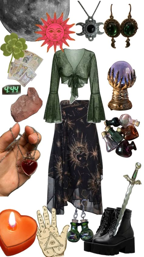 Earthy Goth, Witch Core Outfits, Witch Aesthetic Outfit, Witchy Outfits, Ren Faire Outfits, Hippie Goth, Hippie Aesthetic, Earthy Style, Earthy Outfits