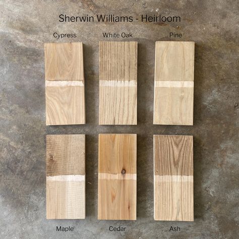 Maple Wood Stain Colors, Sherwin Williams Stain Colors, Wood Kitchen Design, Sherwin Williams Stain, Best Wood Stain, Cabinet Stain, Cedar Stain, Wood Staining, Natural Wood Kitchen