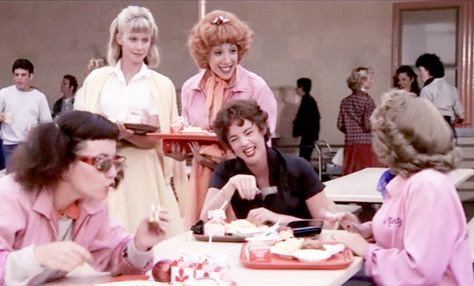 Style Idol - The Pink Ladies from Grease Pink Ladies From Grease, Ladies Hair Styles, Grease Aesthetic, Grease Pink Ladies, Pink Ladies Grease, The Pink Ladies, Grease 1978, Sandy Grease, Grease Movie