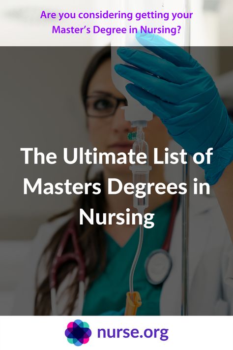 Are you considering getting your Master’s Degree in Nursing? A Master of Science in Nursing (MSN) degree can open the doorway to more opportunities for you as a nurse, from leadership positions to advanced clinical roles, as well as a higher salary! MSN-prepared nurses earn an average salary of $96,000 per year! That's more than 20K higher than a Registered Nurse. Clinical Nurse Leader, Nursing Administration, Masters In Nursing, Higher Salary, Certified Registered Nurse Anesthetist, Associates Degree In Nursing, Certified Nurse Midwife, Public Health Nurse, Nursing Leadership