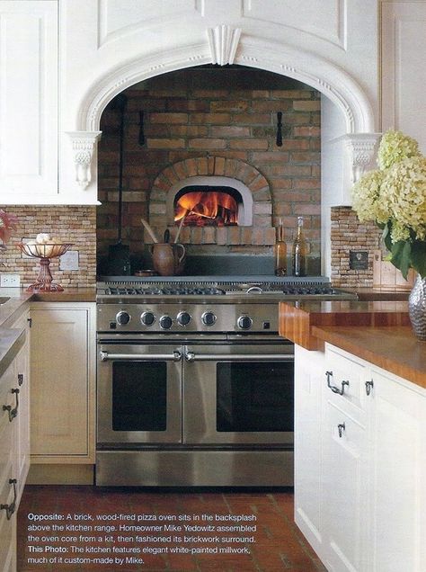 Indoor Pizza Oven, Veranda Interiors, Brick Pizza Oven Outdoor, Oven Fireplace, Wood Burning Pizza Oven, Brick Pizza Oven, Wood Fired Pizza Oven, Pizza Oven Outdoor, Pizza Ovens