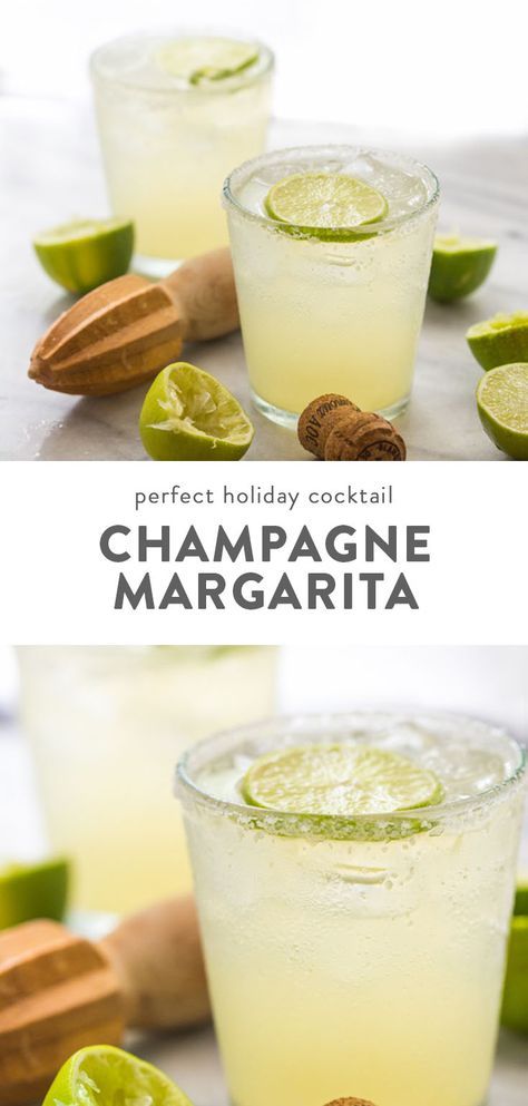 Champagne Margarita - the perfect margarita topped with a bit of bubbly. Oh. So. Good. #cocktails #champagne Champagne Margarita Recipe, Champagne Margarita, Good Cocktails, The Perfect Margarita, Champagne Margaritas, Perfect Margarita, Dulces Halloween, Alcohol Drinks, Champagne Cocktail