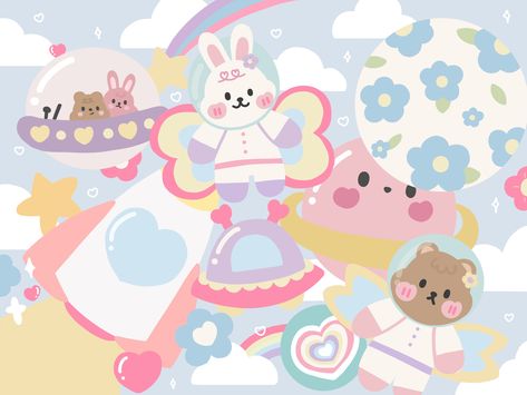 Google Customize Wallpaper, Pastel Poster, Custom Ipad, Ipad Kids, Wallpaper Iphone Disney, Aesthetic Desktop Wallpaper, Bear Wallpaper, Cute Patterns Wallpaper, Cute Wallpaper Backgrounds