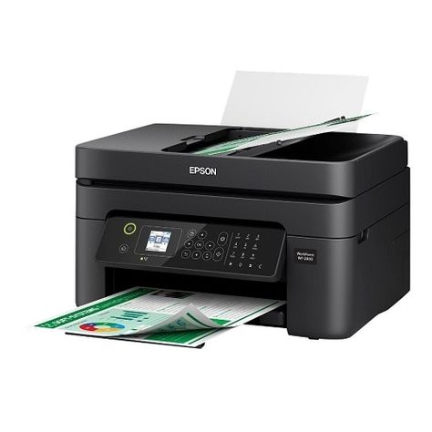 Epson - WorkForce WF-2830 Wireless All-in-One Inkjet Printer - Black | Dell USA Multifunction Printer, Wireless Printer, Printer Driver, Color Printer, Color Depth, Printer Scanner, Apple Mac, Windows Xp, Usb Stick