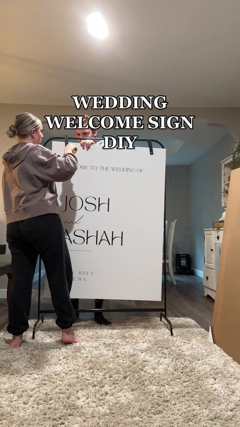 Wedding Welcome Sign Clothing Rack, Diy Wedding Welcome Sign Frame, Cheap Diy Wedding Welcome Sign, Ikea Mulig Wedding Sign, Clothing Rack Wedding Sign, Diy Welcome Wedding Sign, Ikea Wedding Sign, Diy Welcome Sign Wedding, Welcome Wedding Sign Entrance