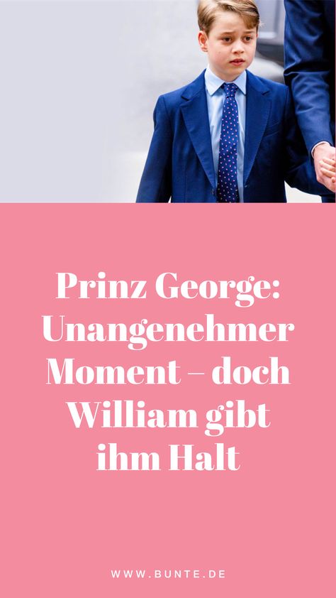 Prinz George erschien an der Hand von Papa William zu Prinz Philips Gedenkfeier. Dabei war der royale Sprössling ganz schön nervös. | BUNTE.de #royals #royal #königshäuser #royalegeschichten #prinz #harry #meghan #william #kate #prinzwilliam #katemiddleton Prinz George, Harry Meghan, William Kate, Royals, Movie Posters, Film Posters