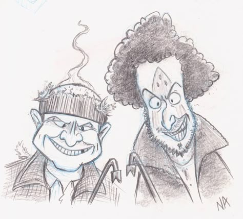 Harry and Marv Home Alone love that movie! Christmas Movie Drawings, Art Drawing Ideas, رسم كاريكاتير, Weird Drawings, Christmas Drawings, Disney Drawings Sketches, Arte Van Gogh, Disney Art Drawings, Best Drawings