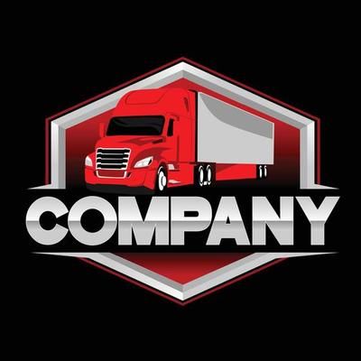 Trucking Company Logo Vector Art, Icons, and Graphics for Free Download Delivery Company Logo, Freight Company Logo, Logistics Illustration, Trucking Company Logo Design Ideas, Logistics Company Logo, Logo For Logistics Company, Trucking Company Logo, Logistics Logo, Trucking Company