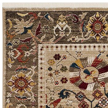 Area Rugs In Living Room, English Cottage Living Room, Kashan Rug, Prim Decor, Cottage Living Rooms, Southwestern Rug, Traditional Styles, Traditional Area Rug, Rug Beige