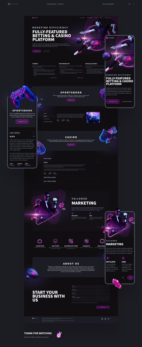 Z Platform | Landing page on Behance Gaming Landing Page, Game Landing Page, Dark Website, Landing Page Inspiration, App Landing Page, Sports Website, Website Images, Landing Page Design, Mobile Design