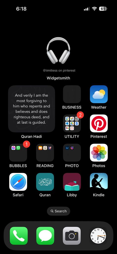 🎧 my minimalist, black, aesthetic, simple ios iphone home screen layout 📂 Minimalist Iphone Layout Black, Simple Ios Homescreen Layout, Minimalistic Iphone Layout, Home Screen Layout Iphone Black, Iphone Home Screen Layout Minimalist, Simple Homescreen Layout, Minimalist Iphone Layout, How To Clean Iphone, Phone Apps Iphone