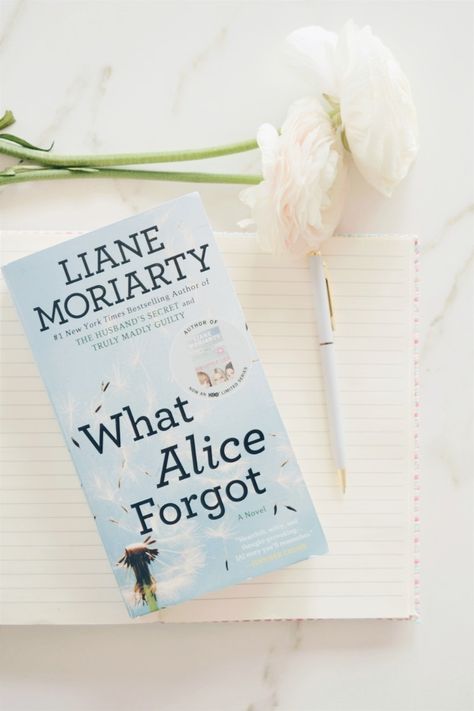 Book review of 'What Alice Forgot' by: Liane Moriaty; author of Big Little Lies #LianeMoriarty #bookreview #WhatAliceForgot #BigLittleLies What Alice Forgot Book, Liane Moriarty Books, What Alice Forgot, Liane Moriarty, Big Little Lies, Ray Bradbury, Book Summaries, Main Character, Big Little