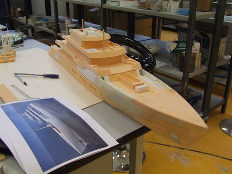 72m Yacht Design Cمحسن  0671227972    oncept - Scale model Yacht Design Concept, Heesen Yachts, Wood Boat Building, Rc Boats Plans, Utility Boat, Yatch Boat, Big Yachts, Model Boat Plans, Scale Model Ships