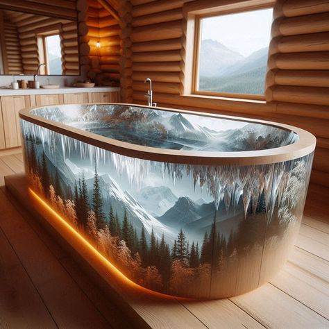 Bring the Outdoors In: Wood and Epoxy Bathtubs Inspired by Nature 🛁🌿🌊 #WoodEpoxyBathtubs #NaturalLuxury #ElegantBathing Immerse yourself in luxury with Wood and Epoxy Bathtubs. Combining the warmth of wood with the sleekness of epoxy, these bathtubs offer a stylish and indulgent bathing experience. Elevate your self-care routine with Wood and Epoxy Bathtubs, where every soak becomes a rejuvenating escape into natural elegance. 🌳🛁✨ https://luxarts.net/nature-inspired-wood-and-epoxy-bathtubs/ Unique Bathtubs, Fantasy Homes, Unique Houses, Funky Furniture, Diy House, Home Design Decor, Dream House Decor, Self Care Routine, Inspired By Nature