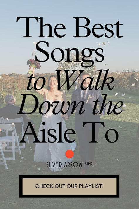 Looking for the perfect song to make your walk down the aisle unforgettable? ✨Read our latest blog and discover our handpicked selection of the best songs that will set the perfect tone for your special moment. From timeless classics to modern hits, we've curated a Spotify playlist that has something for every bride and groom. Click now to find your perfect aisle anthem and make your wedding day truly magical! Bride And Groom Entrance Songs, Wedding Rules, Oct Wedding, 2026 Wedding, Bride Era, Entrance Songs, Perfect Song, Song Ideas, The Best Songs