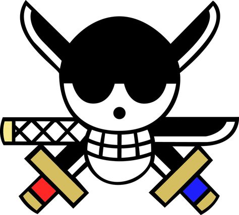 Zoro Flag - One Piece by Sanji-Devastador.deviantart.com on @deviantART One Piece Logo, Zoro Roronoa, Cool Tech Gadgets Electronics, Simple Designs To Draw, Zoro One Piece, Jolly Roger, Anime Stickers, Roronoa Zoro, One Piece Manga