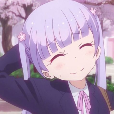 New Game Anime, Aoba Suzukaze, New Game! Anime, Icon 5, Game Anime, Anime Gifs, Purple Girls, Anime Expressions, New Game