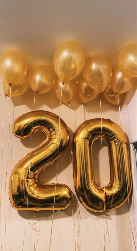 20th Birthday Balloons, Birthday E-card, Birthday Balloons Pictures, Happy 20th Anniversary, 20 Birthday Cake, 50 Anniversary, Happy 20th Birthday, Birthday Room Decorations, 20th Birthday Party