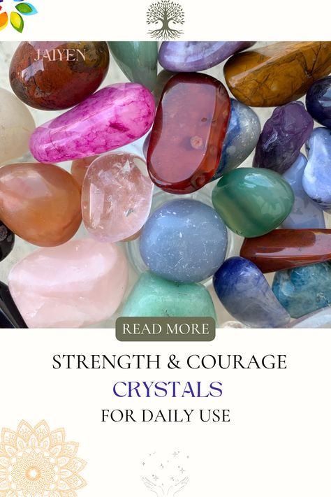 When it comes to harnessing inner strength and courage, gemstones have been used for centuries to provide support and guidance. Each gemstone carries its unique energy and healing properties that can help you navigate life's challenges with resilience and bravery. In this blog post, we will explore the 5 best gemstones for strength and courage and delve into their powerful healing properties. Natural Gemstone Jewelry, Crystal Meanings, Navigating Life, Life Challenges, Inner Strength, Healing Properties, Blog Post, Meant To Be, Healing