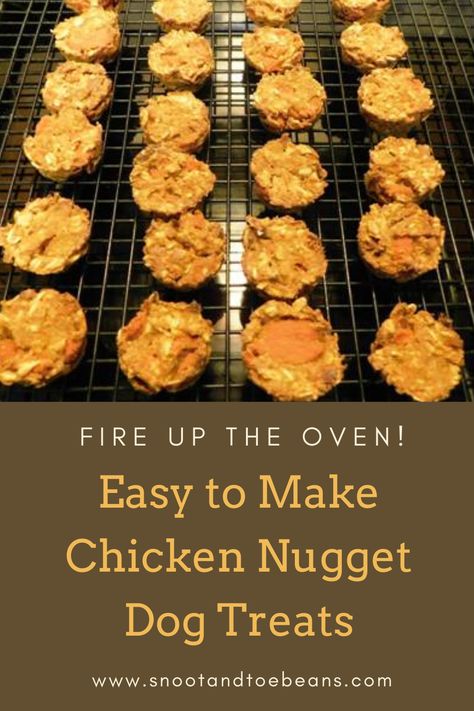 There is no reason for McDonald’s chicken nuggets when you can make these chicken nugget dog treats. Besides, feeding your doggo McDonald’s chicken nuggets, is not a very healthy option. Chicken Dog Treats Recipes, Healthy Chicken Nuggets, Chicken Dog Treats, Sweet Potato Dog Treats, Easy Dog Treat Recipes, Homemade Chicken Nuggets, Make Dog Food, Recipe Using Chicken, Dog Biscuit