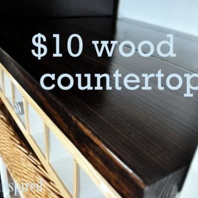 Solid Wood Countertops, Wood Countertop, Wooden Counter, Diy Holz, Wood Countertops, Kitchen Redo, Counter Top, New Wall, Diy Wood