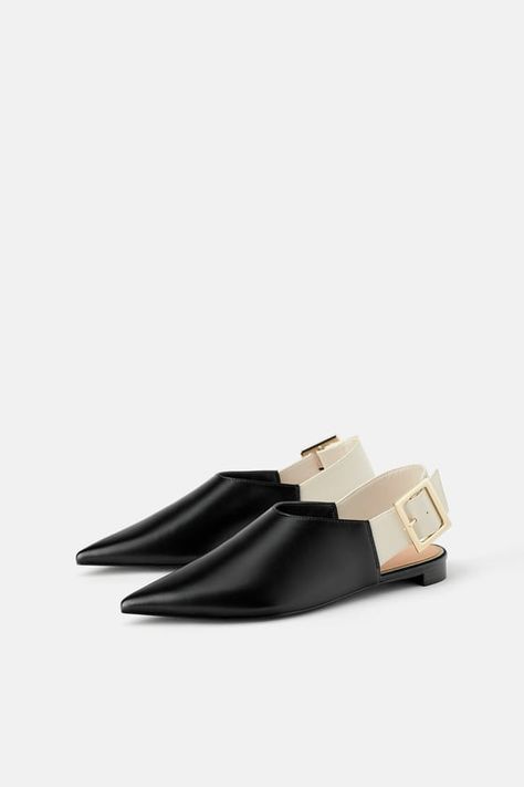 Women's Shoes | New Collection Online | ZARA United Kingdom Snuggle Puppy, Zara Sale, Black Heels Low, Buckles Fashion, Fashion Friday, Slingbacks, Girls Wardrobe, Shoe Lover, Zara United States