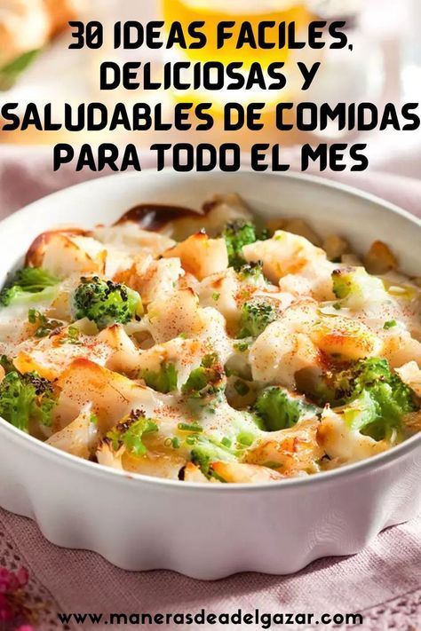 ¿Buscas comidas saludables para comenzar y terminar tu día? Por suerte para ti, en este artículo puedes encontrar 28 deliciosas recetas para el desayuno, el almuerzo y la cena. Keto Menu, Idee Pasto Sano, Spanish Food, Appetizers Easy, Appetizer Recipes, Hockey, Health And Wellness, Pasta, Healthy Recipes