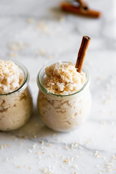 Cuban Rice Pudding, Cuban Rice, Cuban Desserts, Coconut Rice Pudding, New Year's Desserts, Cuban Cuisine, Cuban Style, Rice Recipes For Dinner, Slow Cooker Desserts