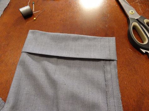 Hem Dress Pants, Hemming Jeans, Sewing Hems, Original Hem, Sewing Pants, Mens Slacks, Handmade Wardrobe, Altering Clothes, Sewing Stitches