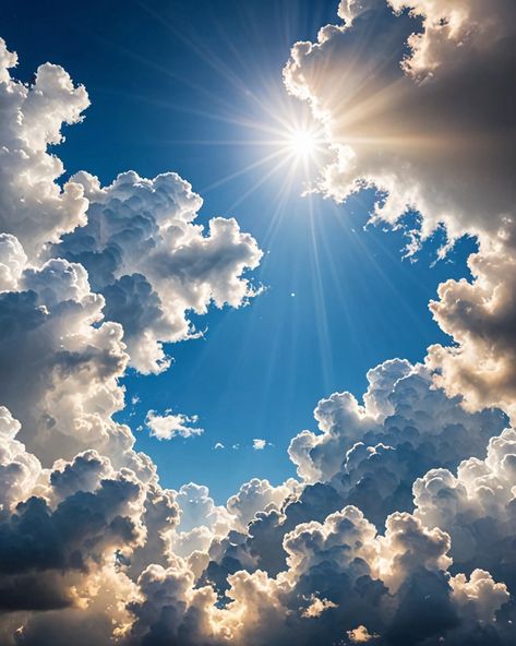 Open Heaven Background, Cloud Reference Photo, Ultra Hd 8k Wallpaper Nature, Sun Through Clouds, Nubes Aesthetic, Sky With Birds, Heaven Clouds, Cool Clouds, How To Make Clouds