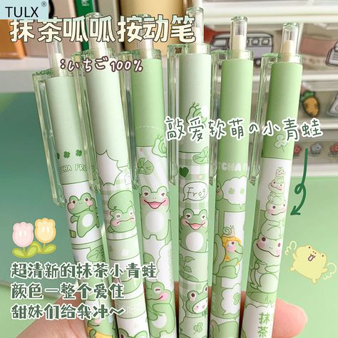 Pen Stationary, Stationery Cute, School Pens, Kawaii Pens, Korean Stationery, Cute Pens, Japanese Stationery, Writing Pens, Back To School Supplies