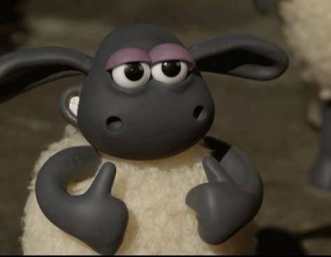 Timmy The Sheep, Shawn The Sheep, Timmy Time, Whatsapp Stickers, Shaun The Sheep, Sticker Wa, Funny Reaction, The Sheep, Reaction Memes