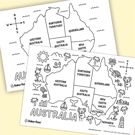 Beaver Scouts, History Printables, Australia Crafts, Map Of Australia, Art And Craft Supplies, Great Fire Of London, Bookmark Card, Shrink Art, French Knitting