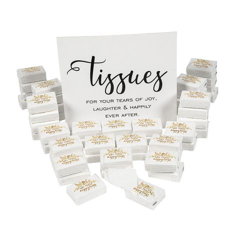 Unisex Wedding Favors, Wedding Tissues Packs, Cricut Wedding Favors, Wedding Favors For Guests Diy, Happy Tears Wedding Tissues, Useful Wedding Favors For Guests, Wedding Favors Table, Jean Wedding, Wedding Guest Favors