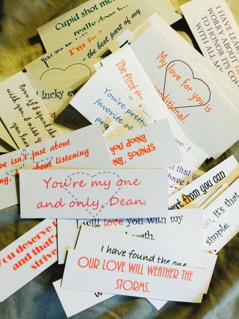 365 days of LOVE NOTES...UNCUT...Valentine's Day | Etsy 365 Days Of Love, Love Notes For Him, 365 Jar, Love Jar, Love Anniversary Quotes, Happy Thanksgiving Quotes, Thanksgiving Quotes, Love Anniversary, Diy Valentines Gifts