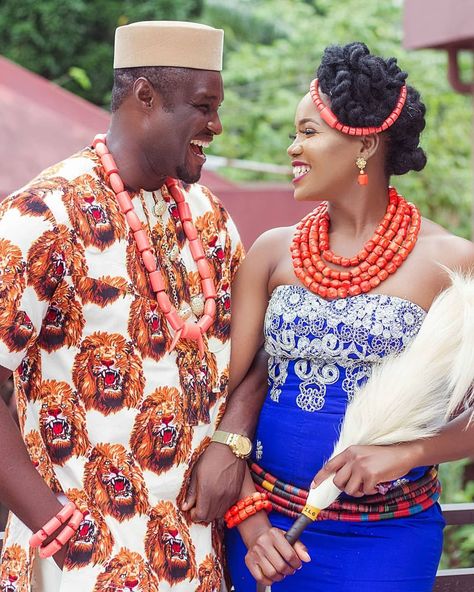 Osita + Ifeoma 💕💕💕💕 Photography @lucasugoweddings MUA @cutebeautybar #igboweddings #igbowedding #igbankwu #igboweddingsonline #igbo #igboamaka Traditional Wedding Styles, Igbo Wedding Dress, Isi Agu, Wedding Dresses Traditional, Hot Red Dress, Igbo Traditional Wedding, Couples African Outfits, Igbo Bride, Igbo Wedding