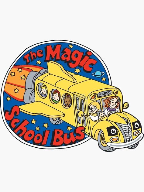 School Bus Art, Dog Costumes Halloween Large, Bus Logo, Learning Websites For Kids, Sailor Moon Toys, The Magic School Bus, Vintage Shirt Design, Sailor Moon Screencaps, Bus Art