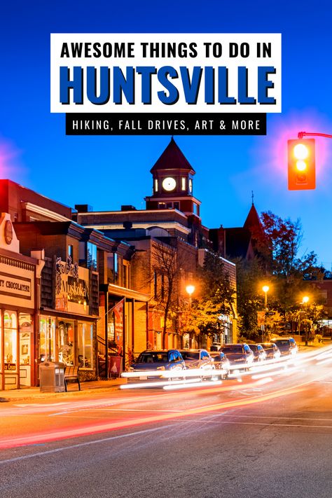 Looking for an fabulous road trip in Ontairo? Head to one of the best places in Muskoka - Huntsville! In this complete guide to things to do in Huntsville Ontairo you'll find where to eat, sleep and all the best adventures and hikes in Huntsville and area. I Ontario travel I Huntsville hikes I things to do in Muskoka I what to do in Huntsville I #Huntsville #Ontario #Canada Huntsville Ontario, Ontario Road Trip, Canada Vacation, Canada Trip, Ontario Travel, Canada Ontario, Canada Travel Guide, Canadian Travel, Magical Land