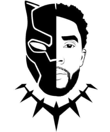 Black Panther Stickers, Black Pantera, Superheroes Wallpaper, Black Panther Art, 3d Cnc, Black And White Art Drawing, Laser Art, Silhouette Stencil, Chadwick Boseman