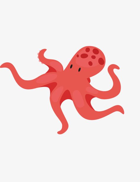 Cartoon Octopus Drawing, Octopus Tattoos Cartoon, Octopus Cartoon Drawing, Octopus Image, Octopus For Kids, Cute Octopus Character Design, Octopus Clipart, Octopus Cartoon, Octopus Vector