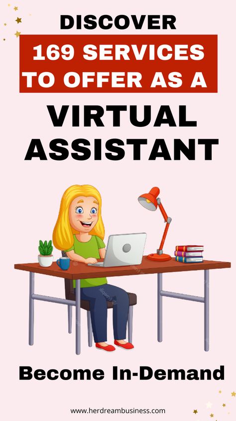 Here's a list of 169 services you can offer as a virtual assistant. If you want to become a virtual assistant but are unsure what services to offer, then get motivation and inspiration from this massive list of 169 services... Home Business Ideas | Become a Virtual Assistant Become A Virtual Assistant, Home Business Ideas, Emergency Plan, Behavior Analysis, Virtual Assistant Business, Financial Analysis, Website Maintenance, Virtual Assistant Services, Name Ideas