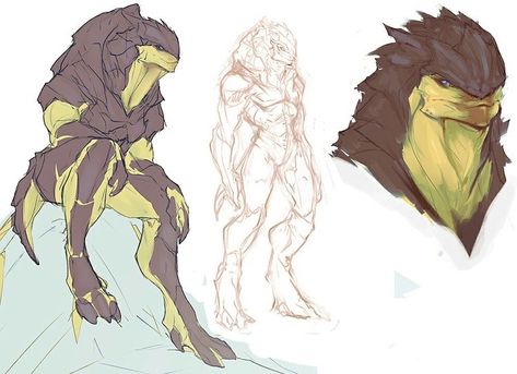 Mass Effect Characters, Creature Fantasy, Mass Effect Universe, Mass Effect Art, Alien Character, Alien Concept, Alien Concept Art, Alien Creatures, 캐릭터 드로잉