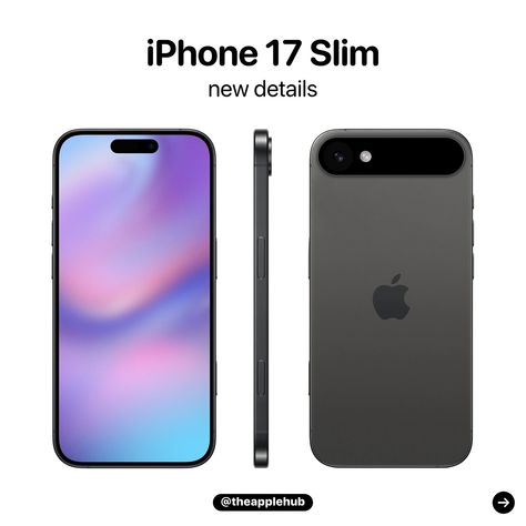 Apple will reportedly discontinue the ‘Plus’ iPhone model next year and introduce a new ‘Slim’ model that focuses on form over function Source: Ming-Chi Kuo Iphone Concept, Concept Phones, 3 Logo, Iphone Layout, Concept Ships, Iphone Models, Iphone, On Instagram, Quick Saves