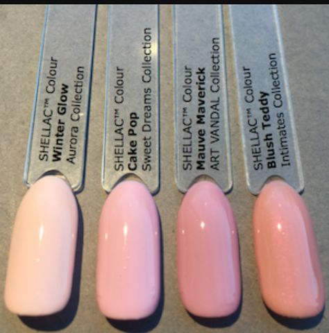 CND Shellac Pink Shellac Nails, Gel Shellac Nails, Pink Shellac, Cnd Shellac Colors, Shellac Nail Colors, Shellac Nail Designs, Cnd Shellac Nails, Shellac Colors, Cnd Nails