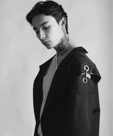 #boy #scenario #tattoo #fashion #model Vlad Hoshin, Future Model, Ten Yujin, Kai Icon, Tattoo Fashion, Kim Kai, Tattoos Men, Star Boy, Aesthetic Boys