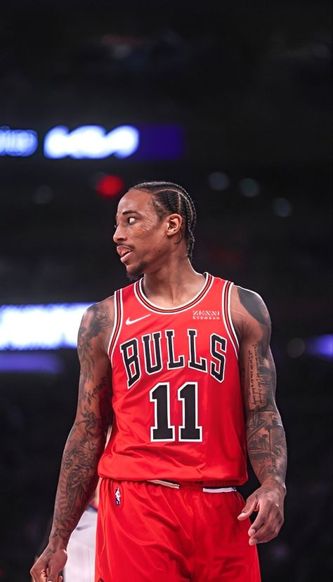 Derozan Aesthetic, Bulls Wallpaper, Nba Basket, Curry Nba, Nba Bulls, Best Nba Players, Demar Derozan, Chicago Bulls Basketball, Nba Basketball Art