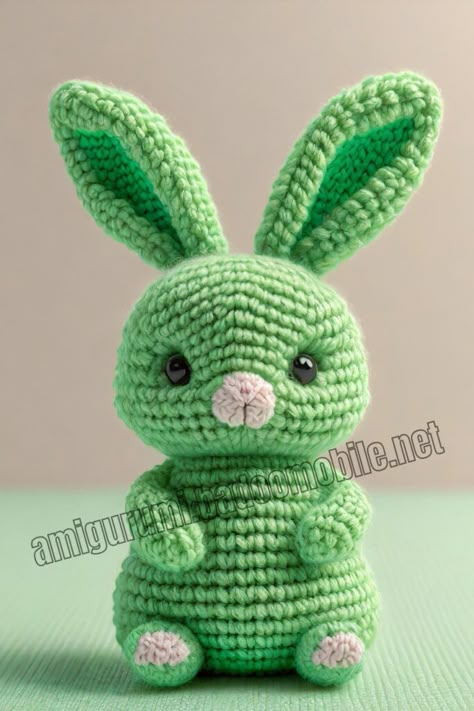 Crochet For Easter Free Pattern, Crochet Rabbit Free Pattern Amigurumi, Free Crochet Bunny Pattern, Crochet Bunny Pattern Free, Crochet Rose Patterns, Crochet Easter Basket Free Pattern, Crochet Rabbit Free Pattern, Easter Bunny Crochet, Easter Bunny Crochet Pattern